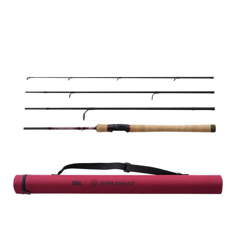 Abu Garcia Diplomat V2 Travel Spinning Rod - 8ft, 10-35g