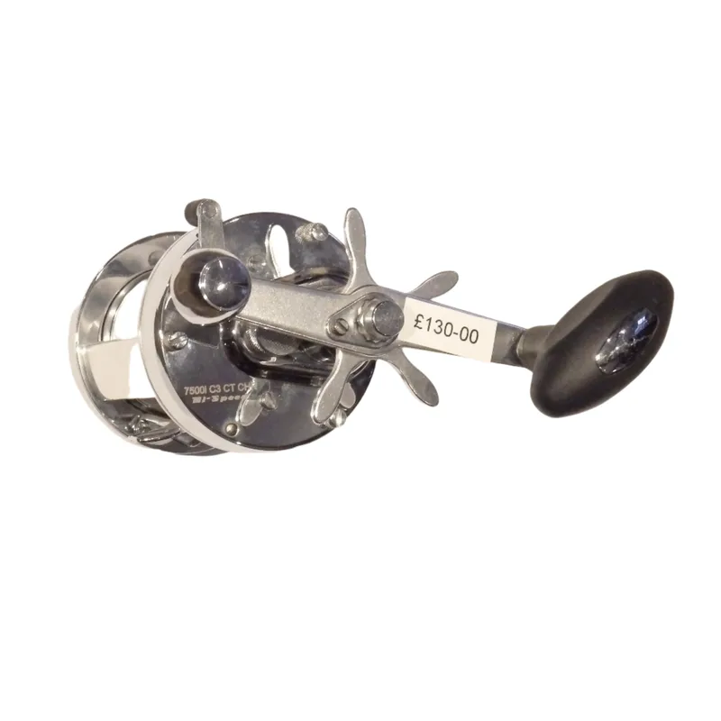 Abu Garcia Ambassadeur 7500i C3 CT HS Chrome Reel