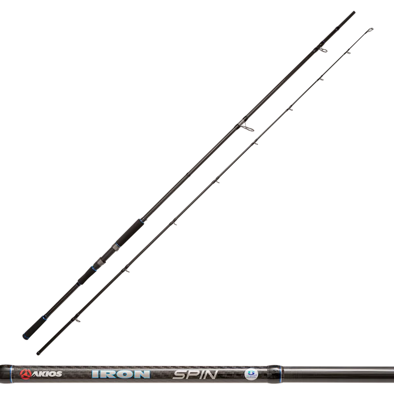 Akios Ironspin Long Cast Lure Rod - 11ft 6in