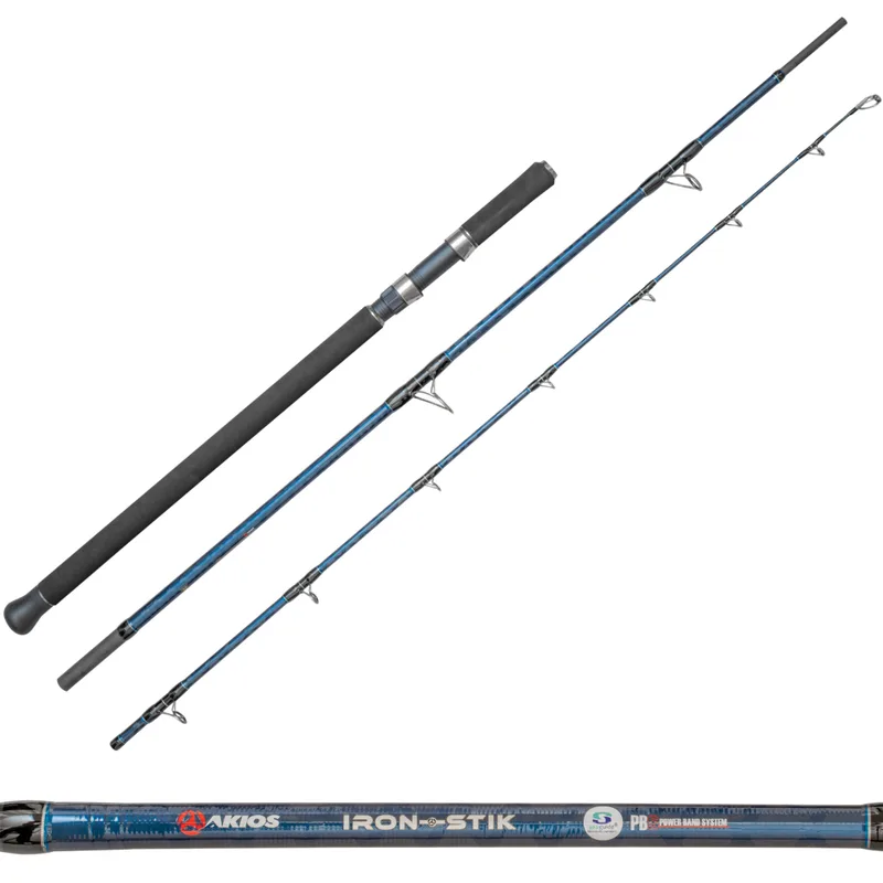 Akios IRON-STIK 3 Piece Lure and Bait 9ft 6"