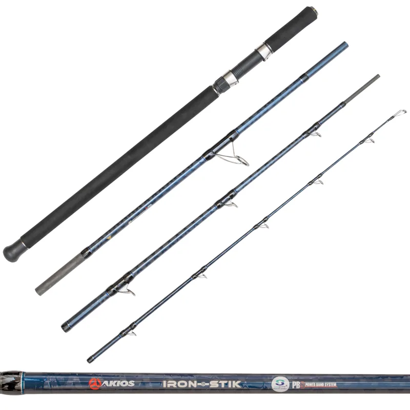 Akios IRON-STIK 4 Piece Lure and Bait 9ft 6"