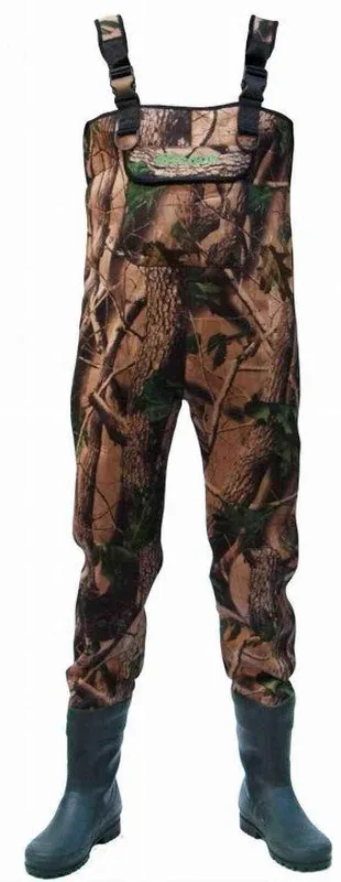 Allcock Camo 4.5mm Neoprene Chest Waders