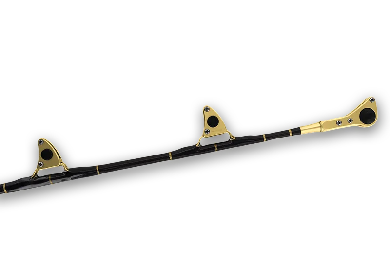 Alutecnos Albacore Stand-Up Rod with Rollers - 20-30lb, Gold