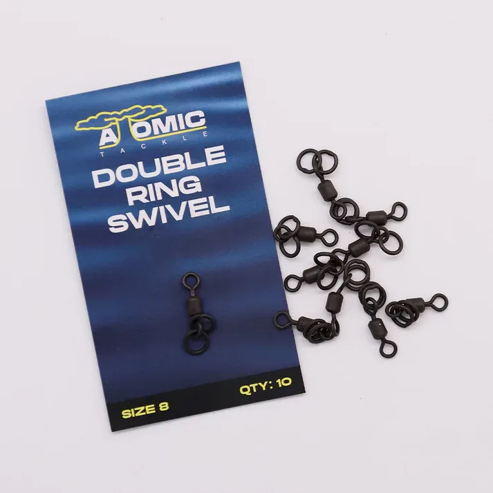 Atomic Tackle Double Ring Swivel
