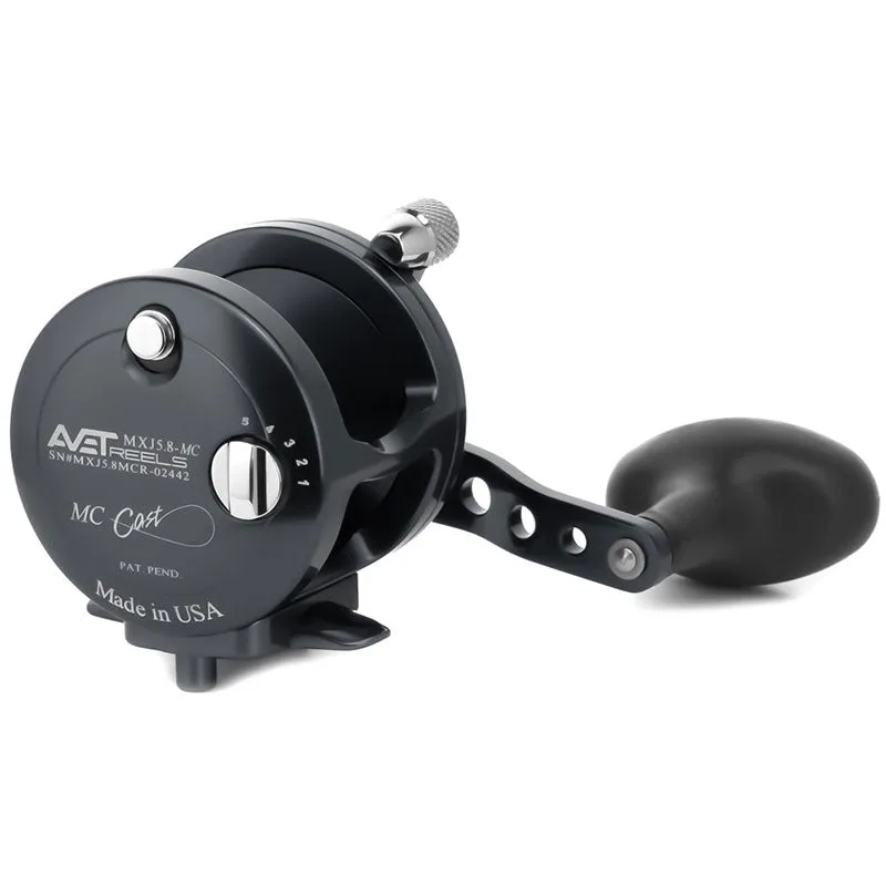 Avet MXJ 5.8 G2 Magic Cast No Glide Plate Reel