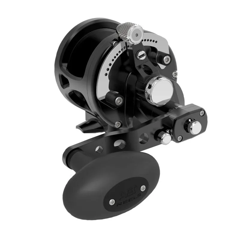 Avet MXJ 6/4 G2 2-Speed Reel - Black, Right
