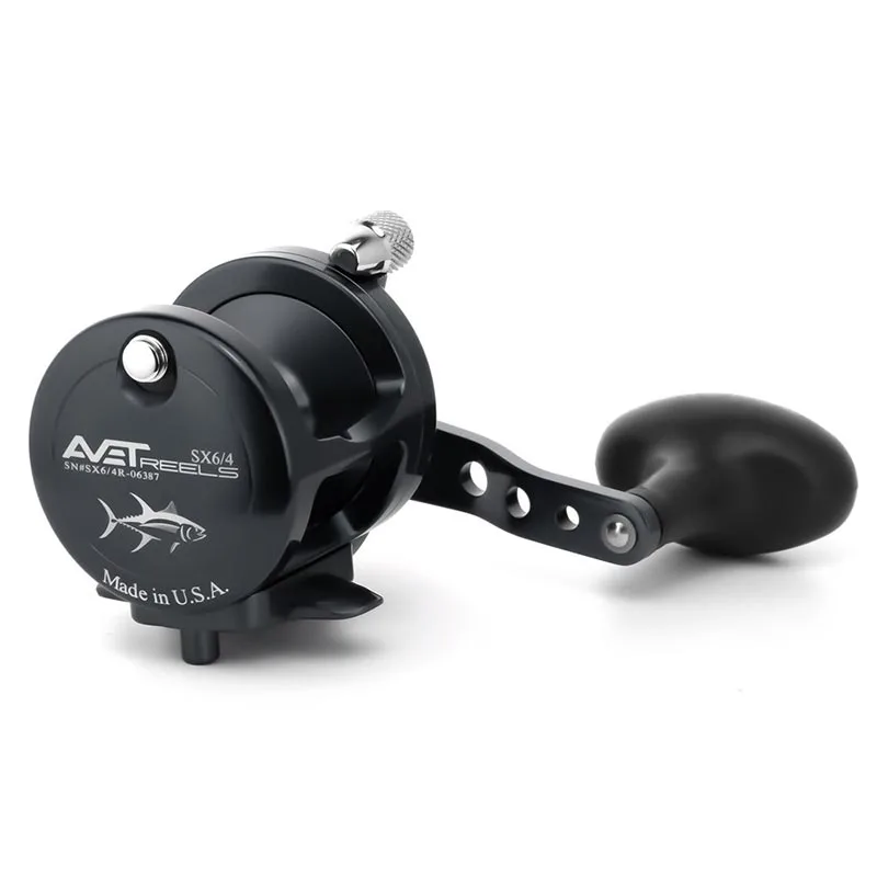Avet SX 6/4 G2 2-Speed No Glide Plate Reel