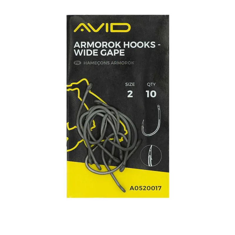Avid Carp Armorok Wide Gape Hooks