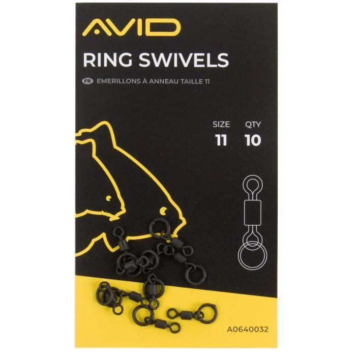 Avid Carp Ring Swivels - 11