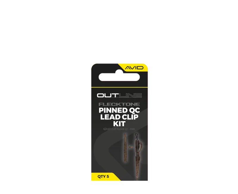 Avid Outline FleckTone Pinned QC Lead Clip Kit