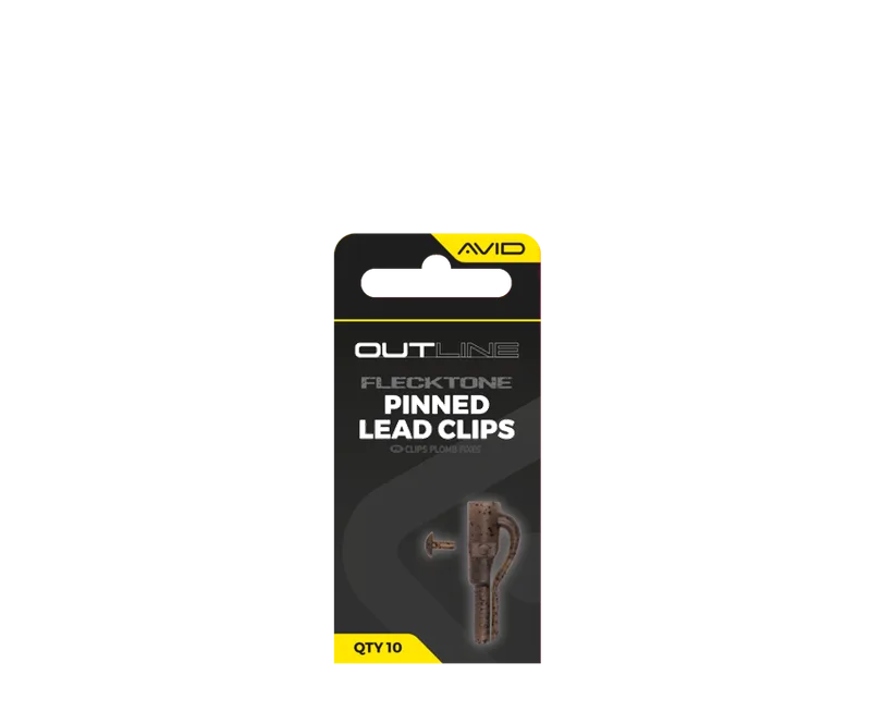 Avid Outline FleckTone Pinned Lead Clips