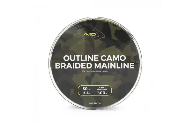 Avid Outline Camo Braided Mainline