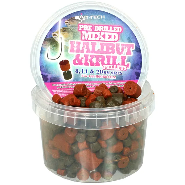 Bait-Tech Halibut & Krill Pellets