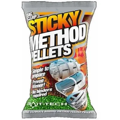 Bait-Tech Sticky Method Pellets Micros 700g — Green