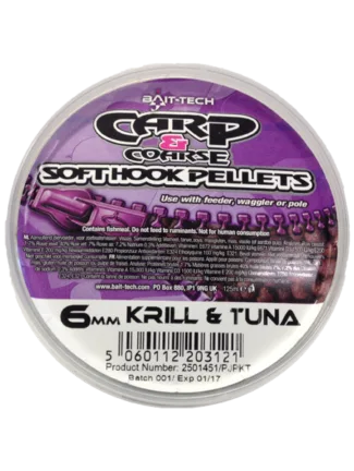 Bait-Tech Soft Hook Pellet 6mm — Krill & Tuna
