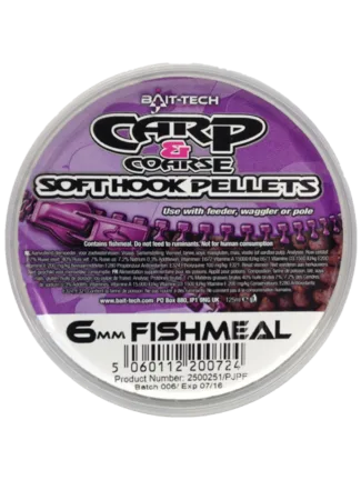 Bait-Tech Soft Hook Pellet 6mm — Fishmeal