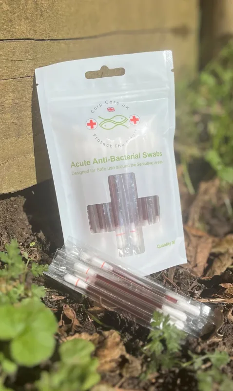 Carp Care UK Acute Anti-Bacterial Swabs