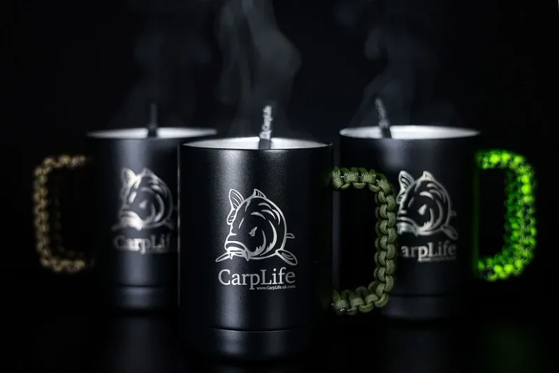 Carp Life Thermal Mug & Spoon Set (Paracord)