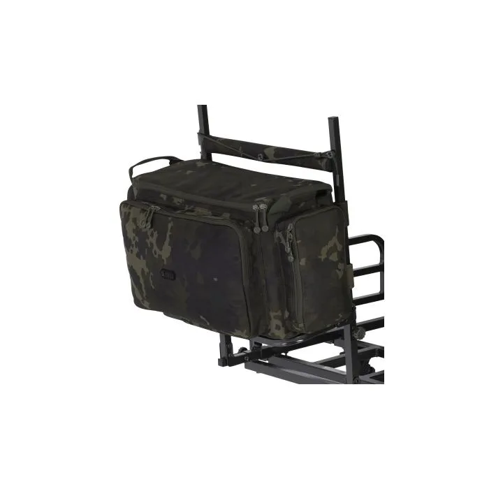 Carp Porter Front Barrow Bag — Large, Dark Kamo