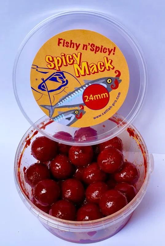 Catfish Pro Spicy Mack 24mm 900g Bag