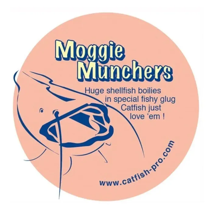 Catfish Pro Moggie Munchers 24mm — Bottom Bait, 900g Bag
