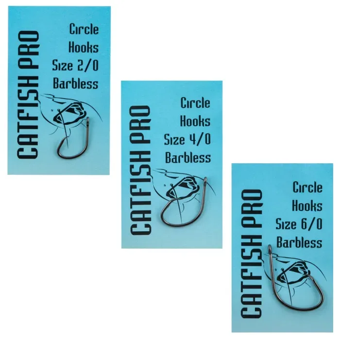 Catfish Pro Circle Hooks Barbless
