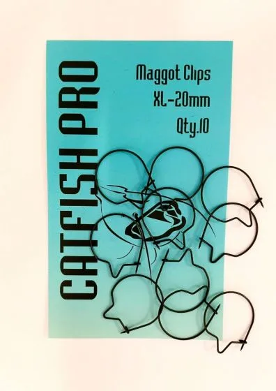 Catfish Pro Maggot Clips 20mm