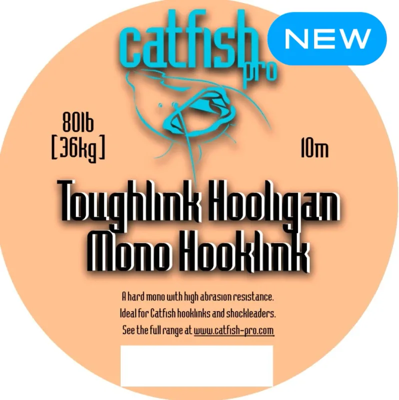 Catfish Pro Toughlink Hooligan 80lb 10m