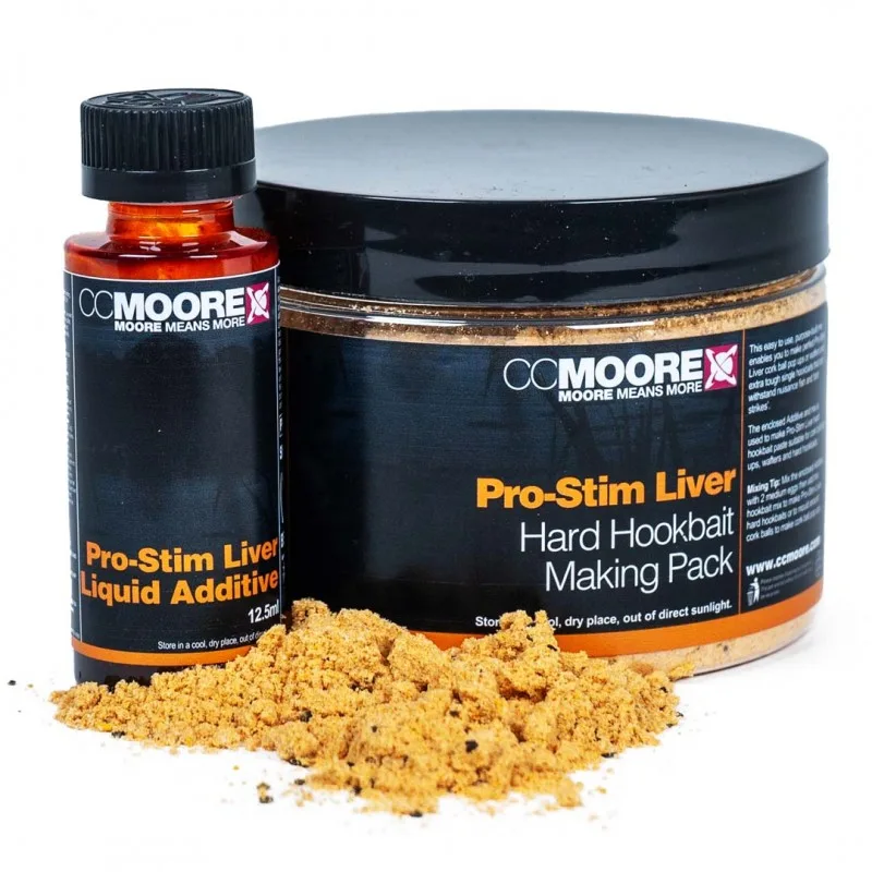 CC Moore Pro-Stim Liver Hard Hookbait Making Pack