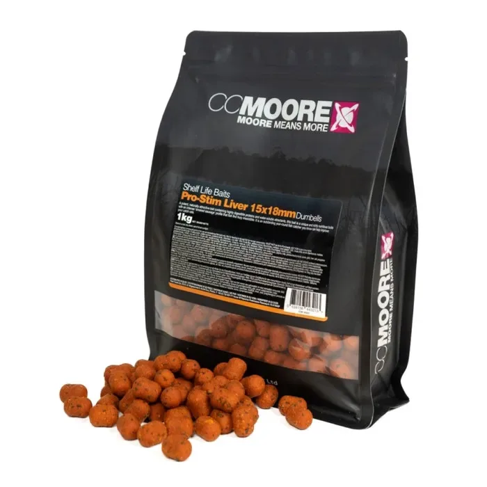 CC Moore Pro-Stim Liver Shelf Life Dumbells