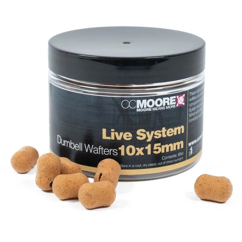 CC Moore Live System Dumbell Wafters 10x15mm