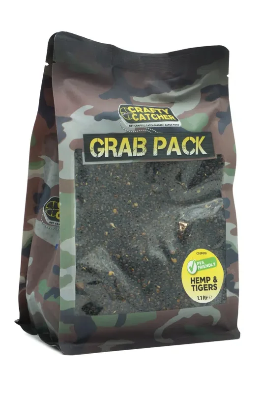Crafty Catcher Prepared Particles Grab Pack 1.1L — Hemp & Tigers