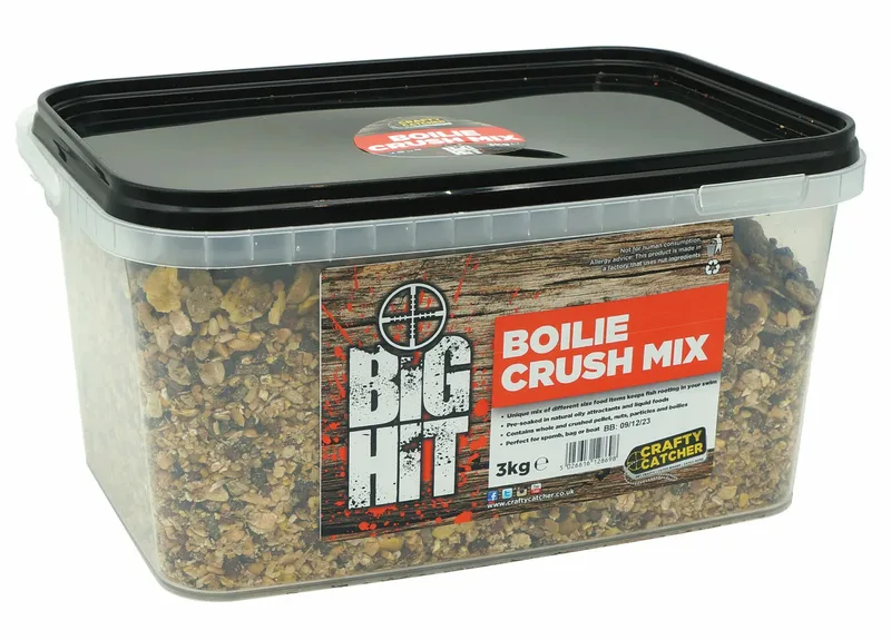 Crafty Catcher Big Hit Boilie Crush Mix 3kg