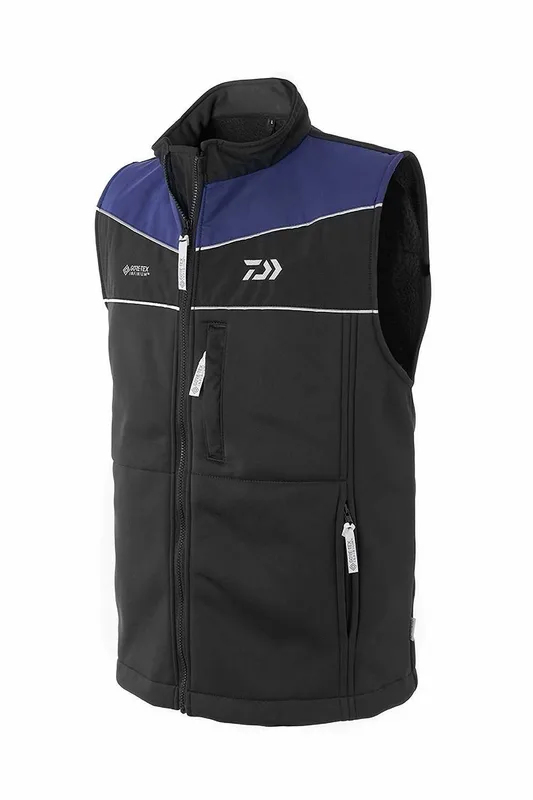 Daiwa Gore-Tex Infinium Body Warmer - Blue, XX-Large