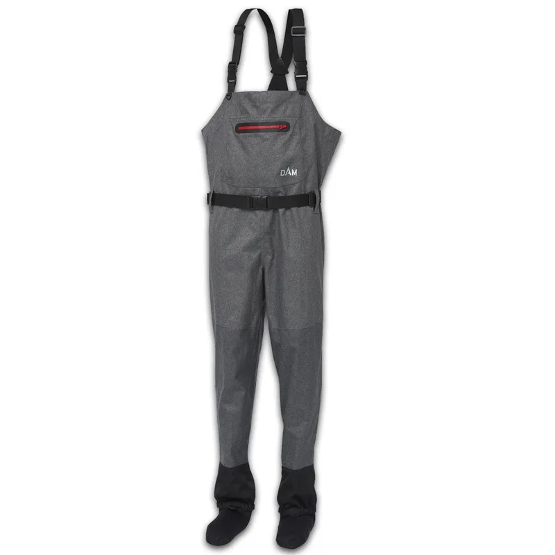 Dam Comfortzone Breathable Chest Stocking-foot Waders - Dam Comfortzone Breathable Chest Stocking-foot Waders X-Large - 44/45