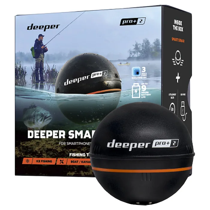 Deeper Smart Sonar Pro+ 2 Fish Finder