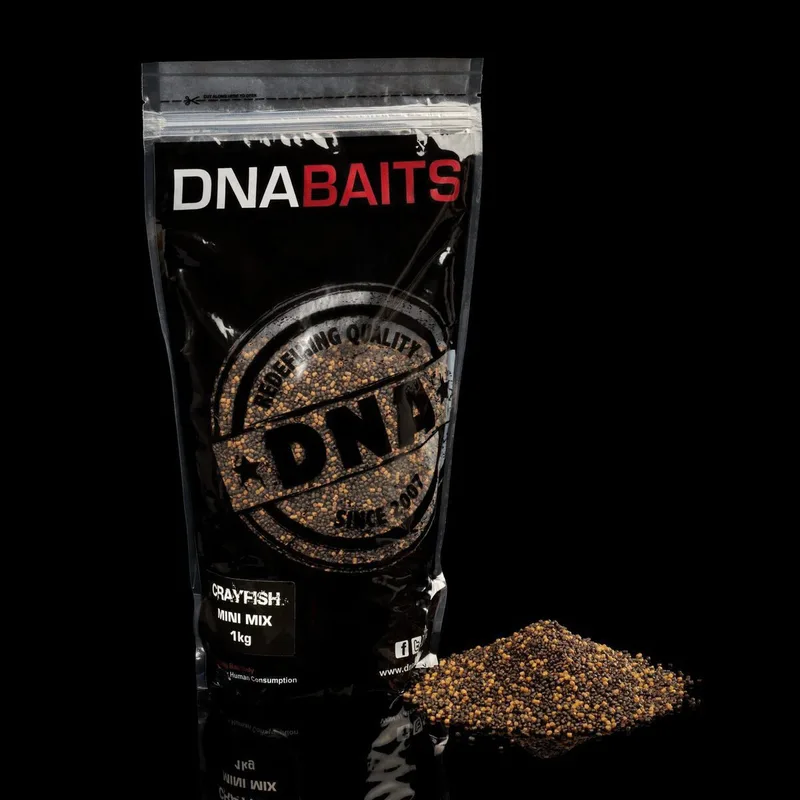 DNA Baits Pellets — 1kg, Crayfish Mini Mix