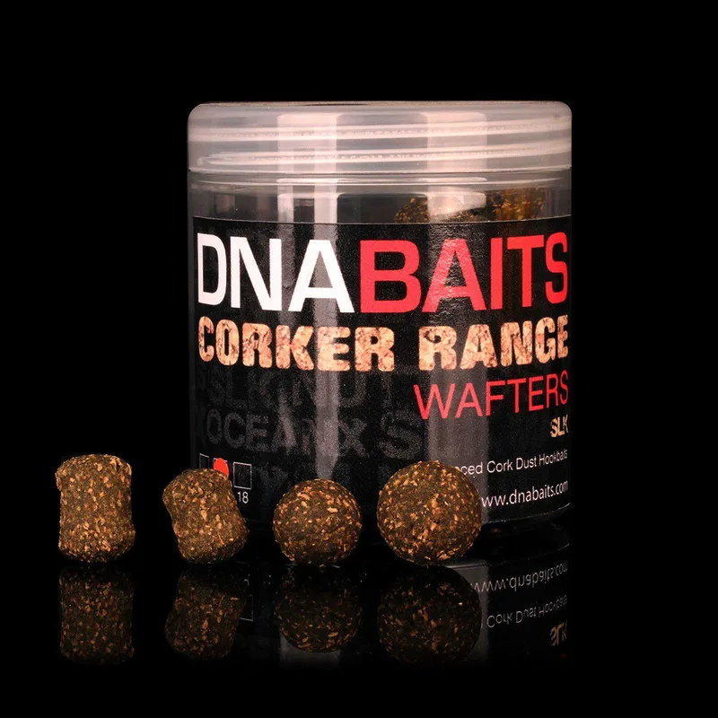 DNA Baits Corker Dumbell Wafters — 12x15mm / 14x18mm, SLK