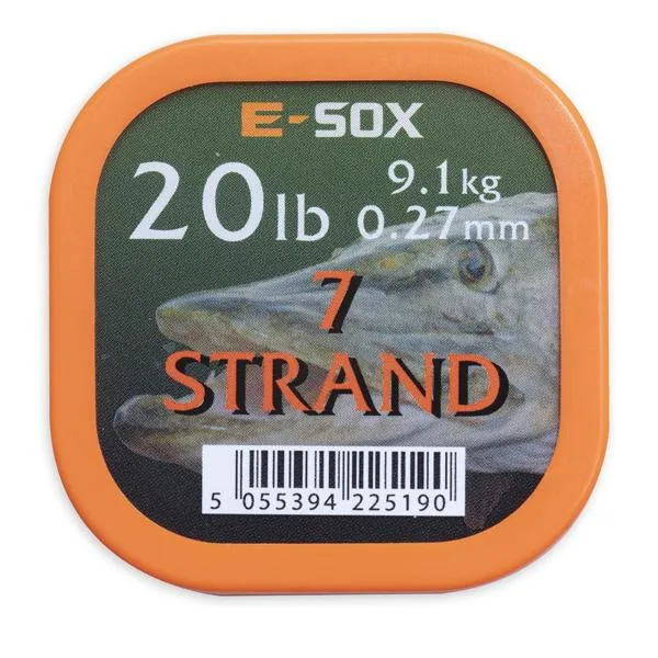 Drennan 7 Strand Pike Trace Wire — 20lb