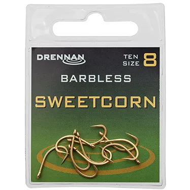 Drennan Sweetcorn Barbless Hook - 6