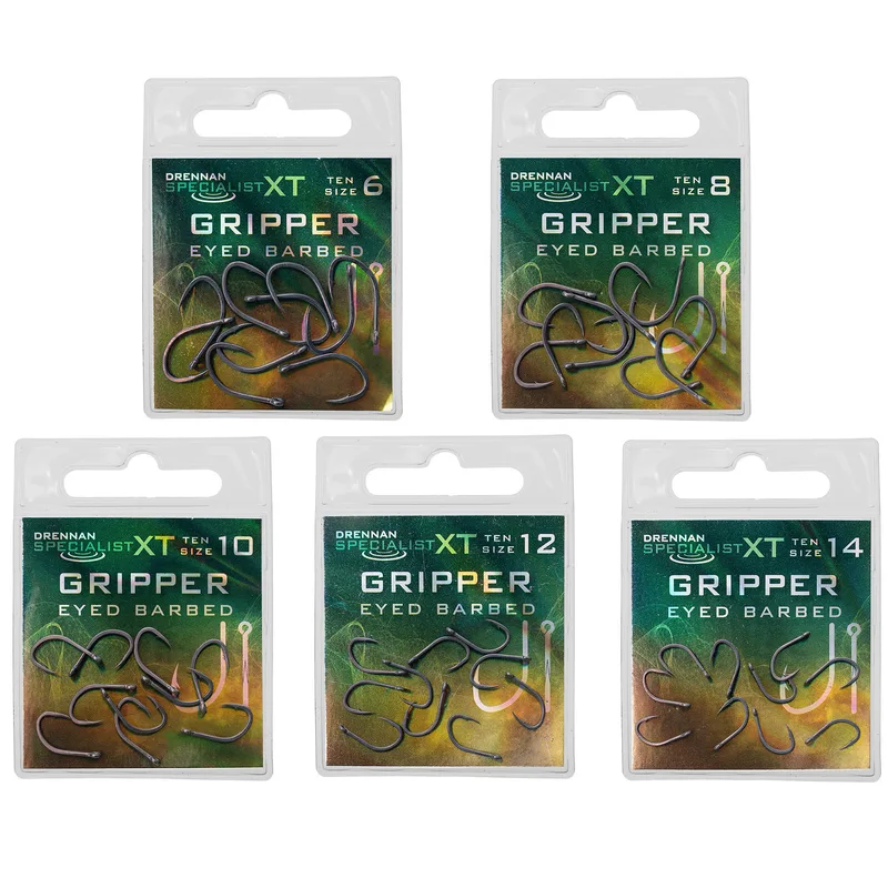 Drennan Specialist XT Gripper Eyed Hooks