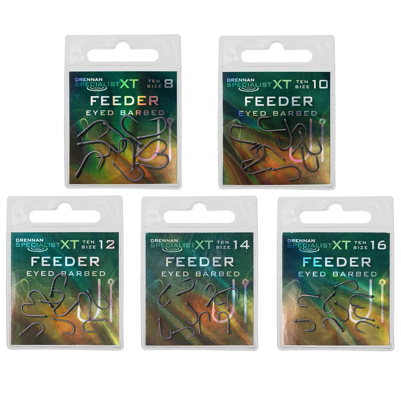 Drennan Specialist XT Feeder Eyed Hooks