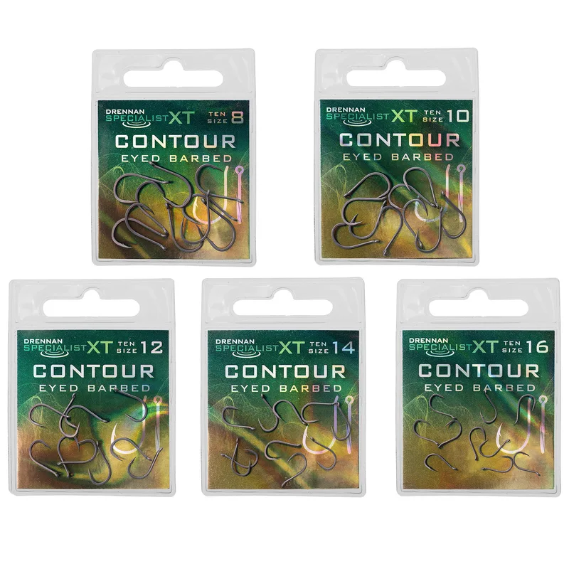 Drennan Specialist XT Contour Eyed Hooks