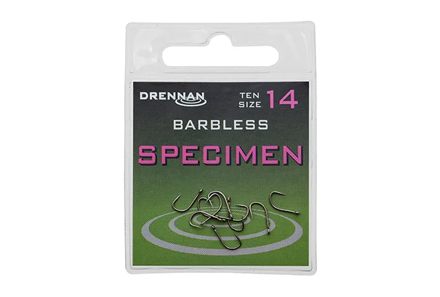 Drennan Specimen Barbless — 20