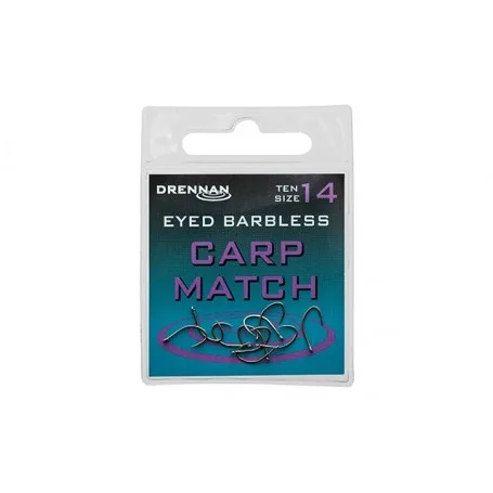 Drennan Eyed Barbless Carp Match