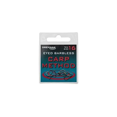 Drennan Eyed Barbless Carp Method Hooks