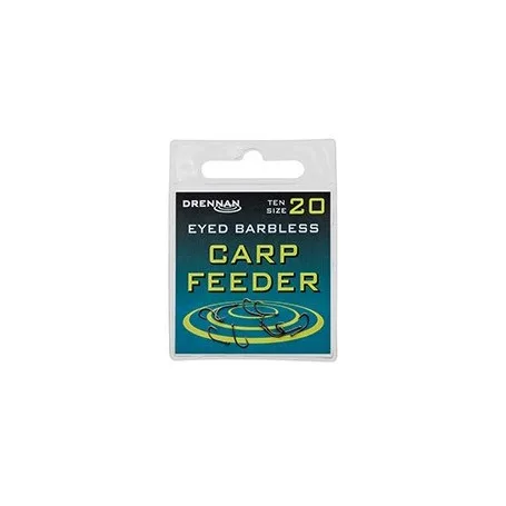 Drennan Eyed Barbless Carp Feeder Hooks