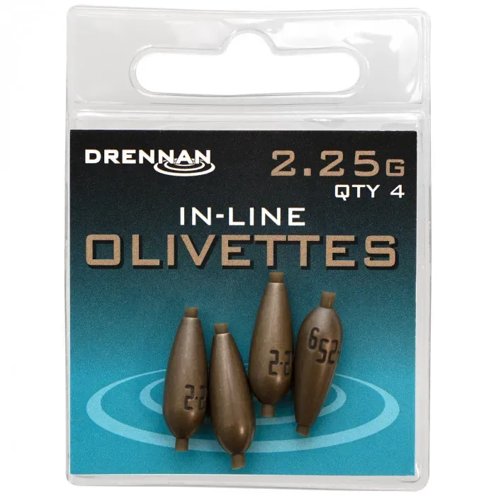 Drennan In-Line Olivettes — 0.8g