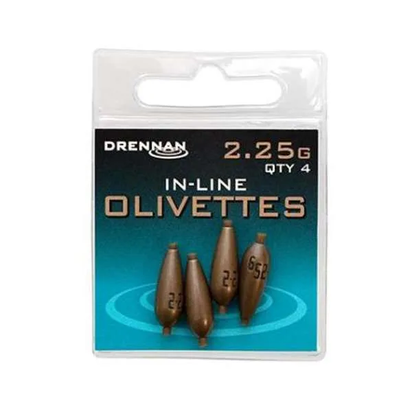 Drennan In-Line Olivettes — 11.5g