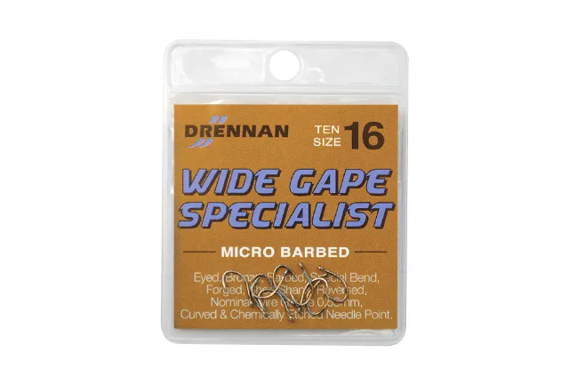Drennan Wide Gape Specialist Hooks